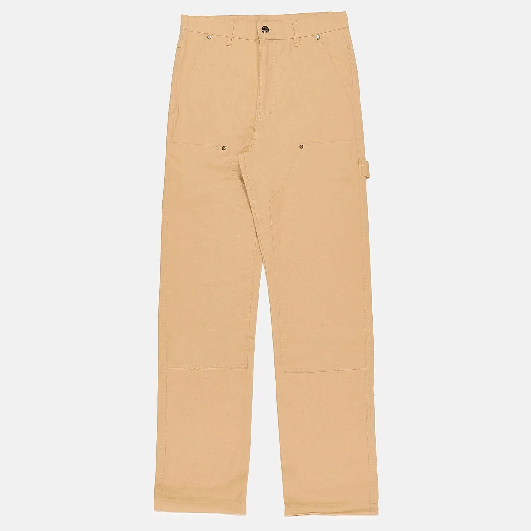 Nohavice Karl Kani KK Woven Signature Carpenter Pants sand pieskove