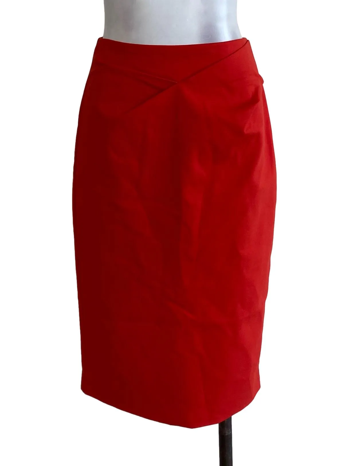 Orange Plain Skirt LB