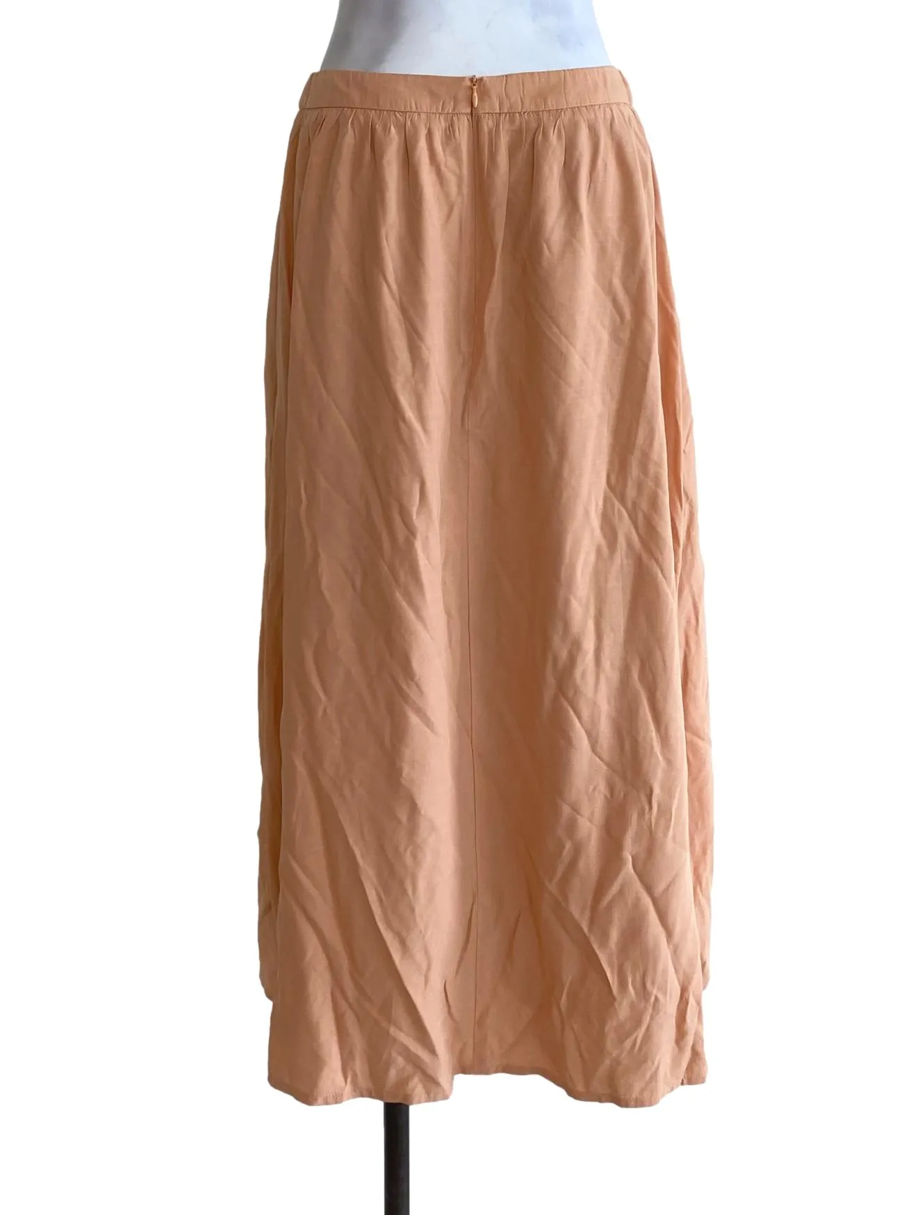 Orange Plain Skirt TCL