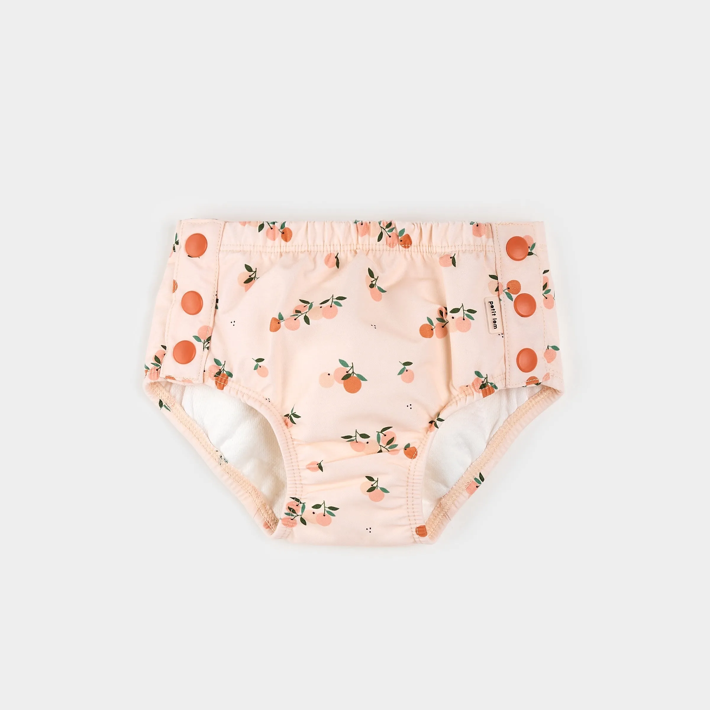 Oranges Print Swim Diaper