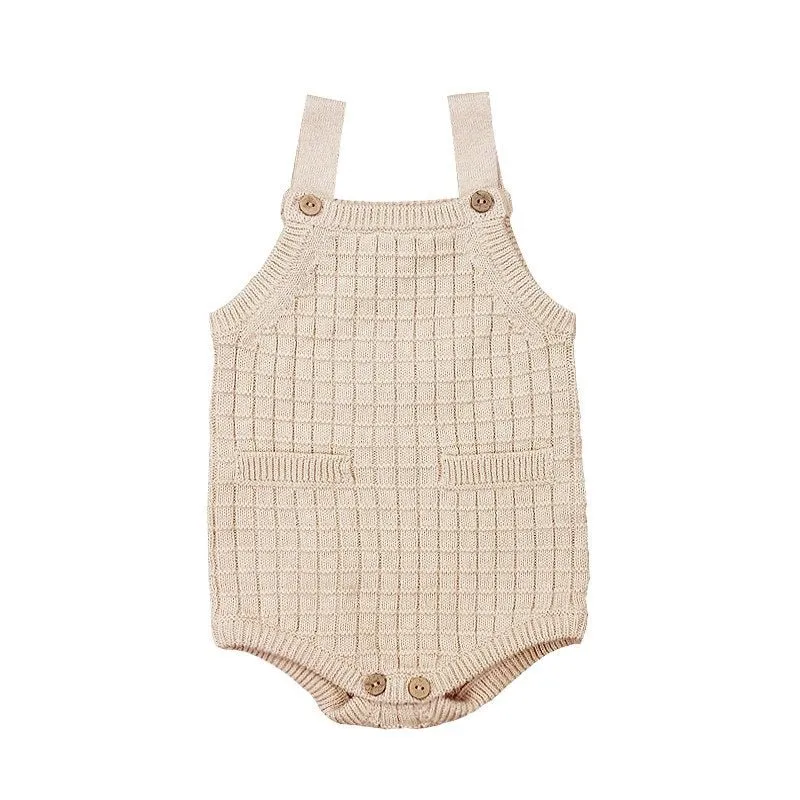 Organic Cable Knit Baby Onesies | Knitted Sweater Bodysuits