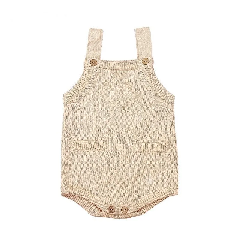 Organic Cable Knit Baby Onesies | Knitted Sweater Bodysuits