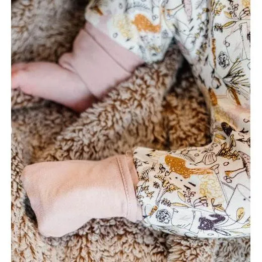 Organic Grow-With-Me Pyjama 5-in-1 (3PC) Set - Victorin Yellow