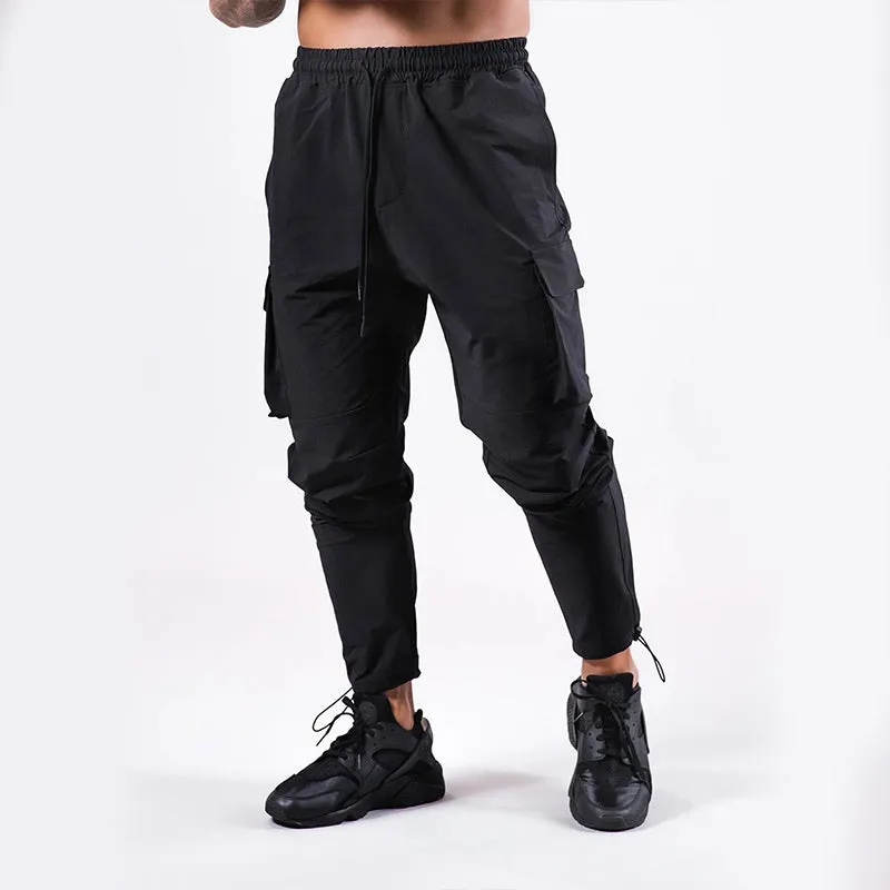 Overalls Trousers Thin Elastic Leggings Running Training Sweatpants