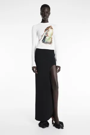 Oyster Long Sleeve Tee Off White