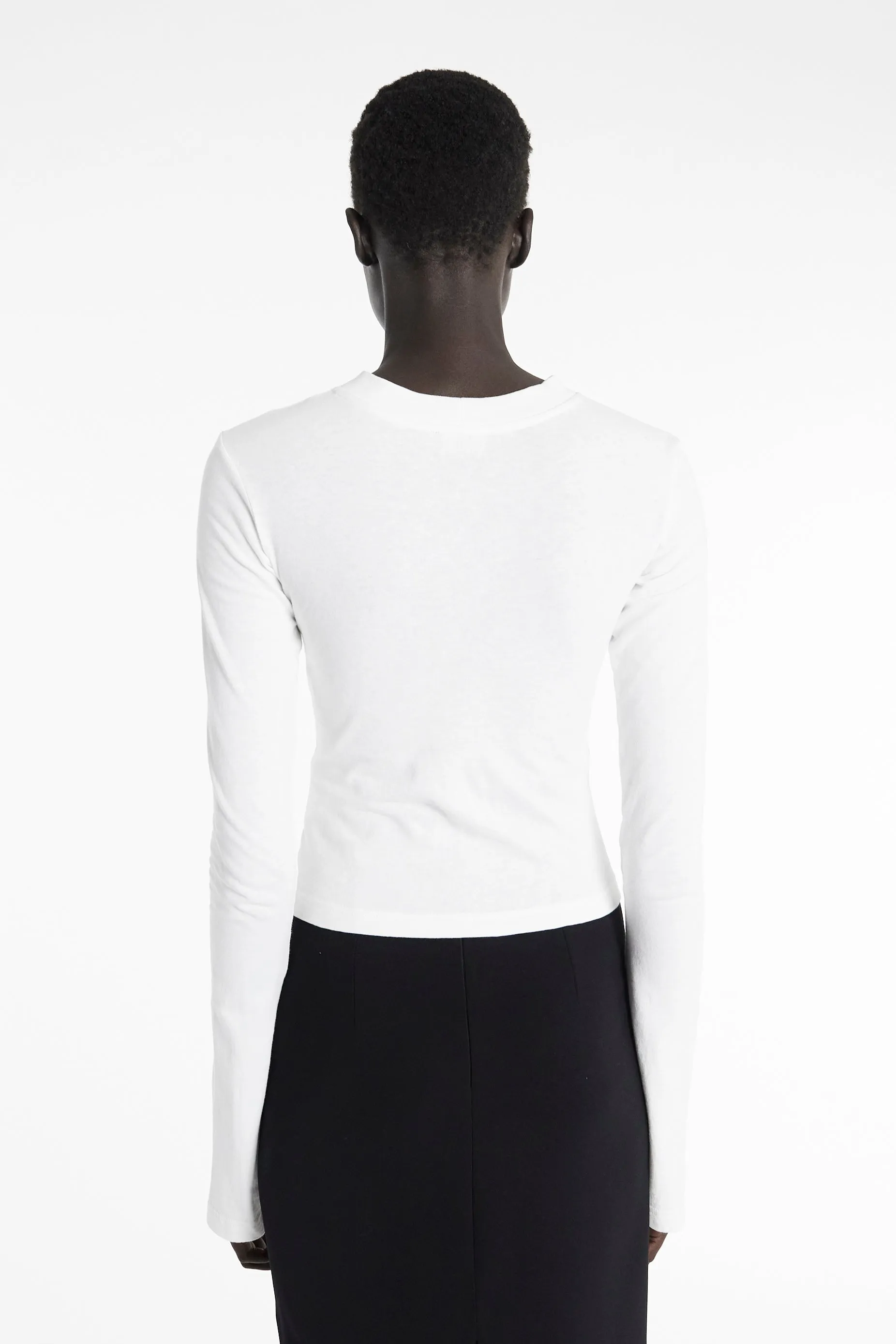 Oyster Long Sleeve Tee Off White