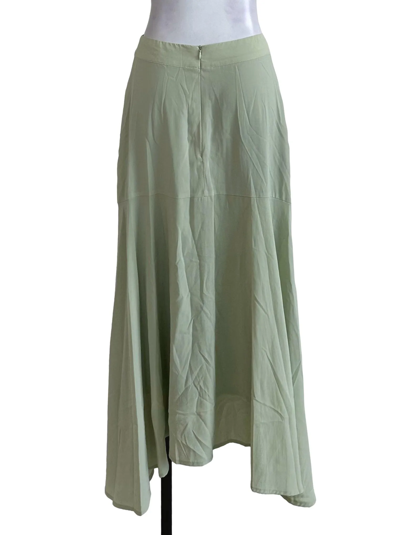 Pastel Green Plain Skirt TTR