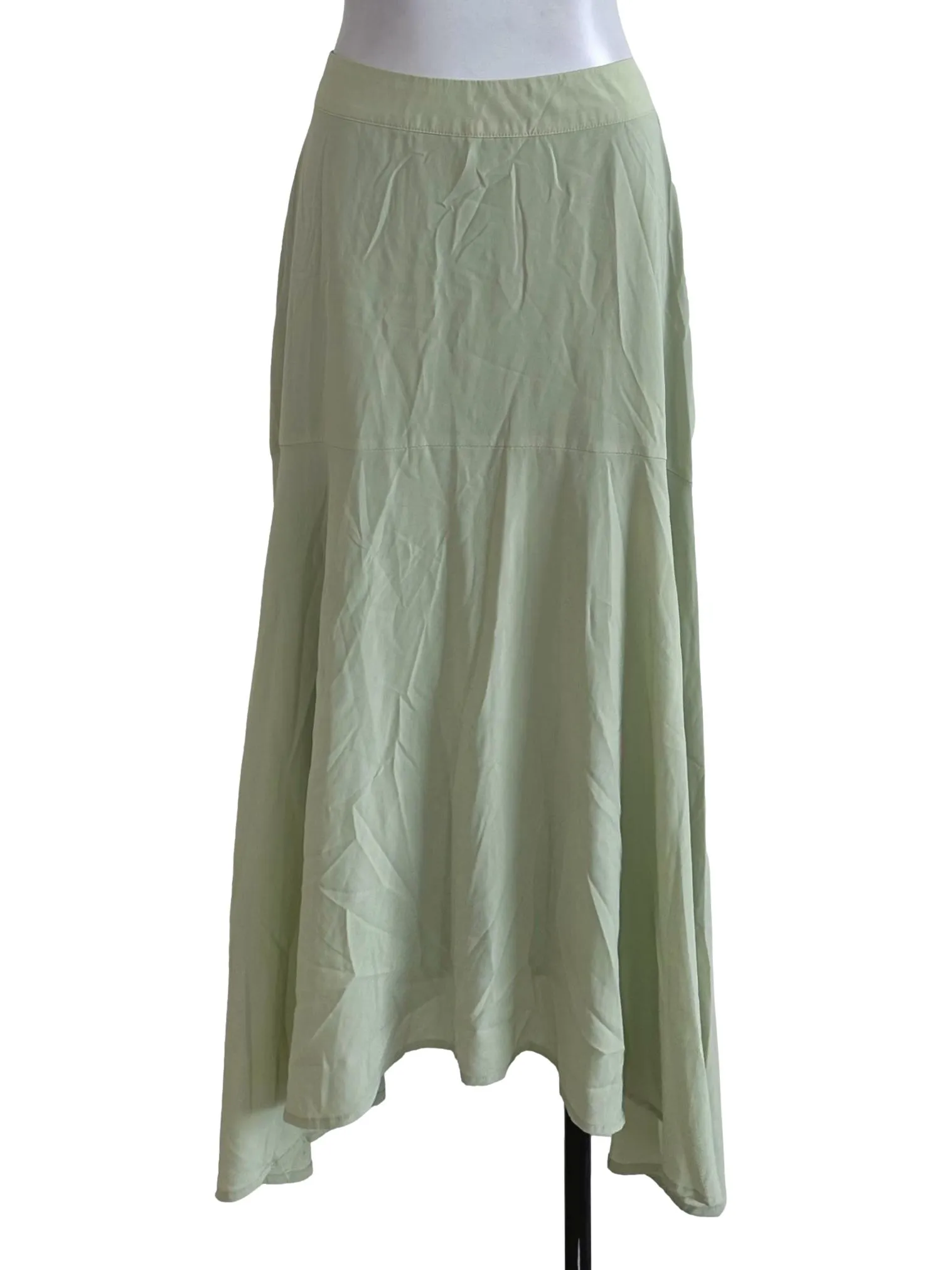 Pastel Green Plain Skirt TTR