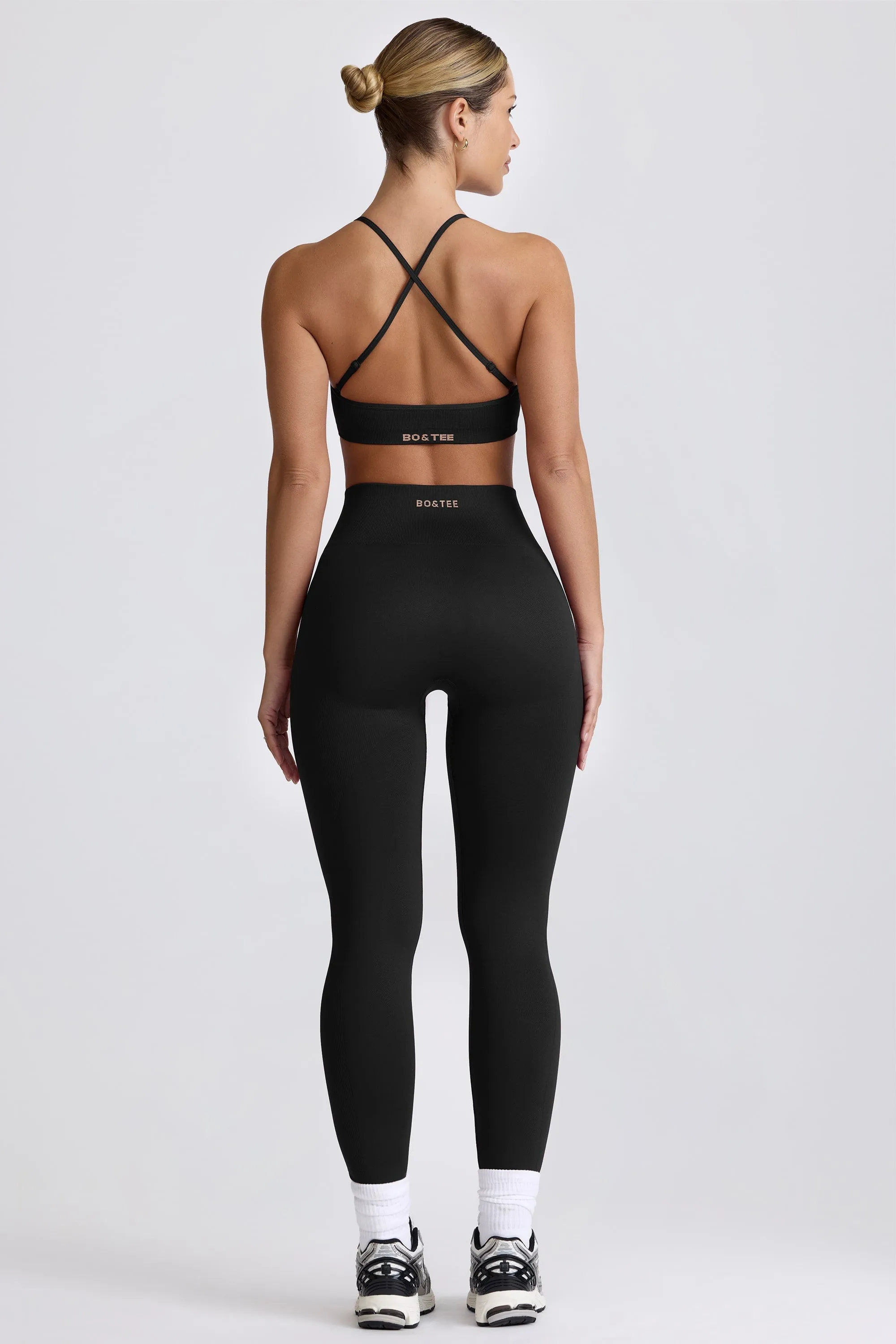 Petite Super Sculpt Seamless Leggings in Black