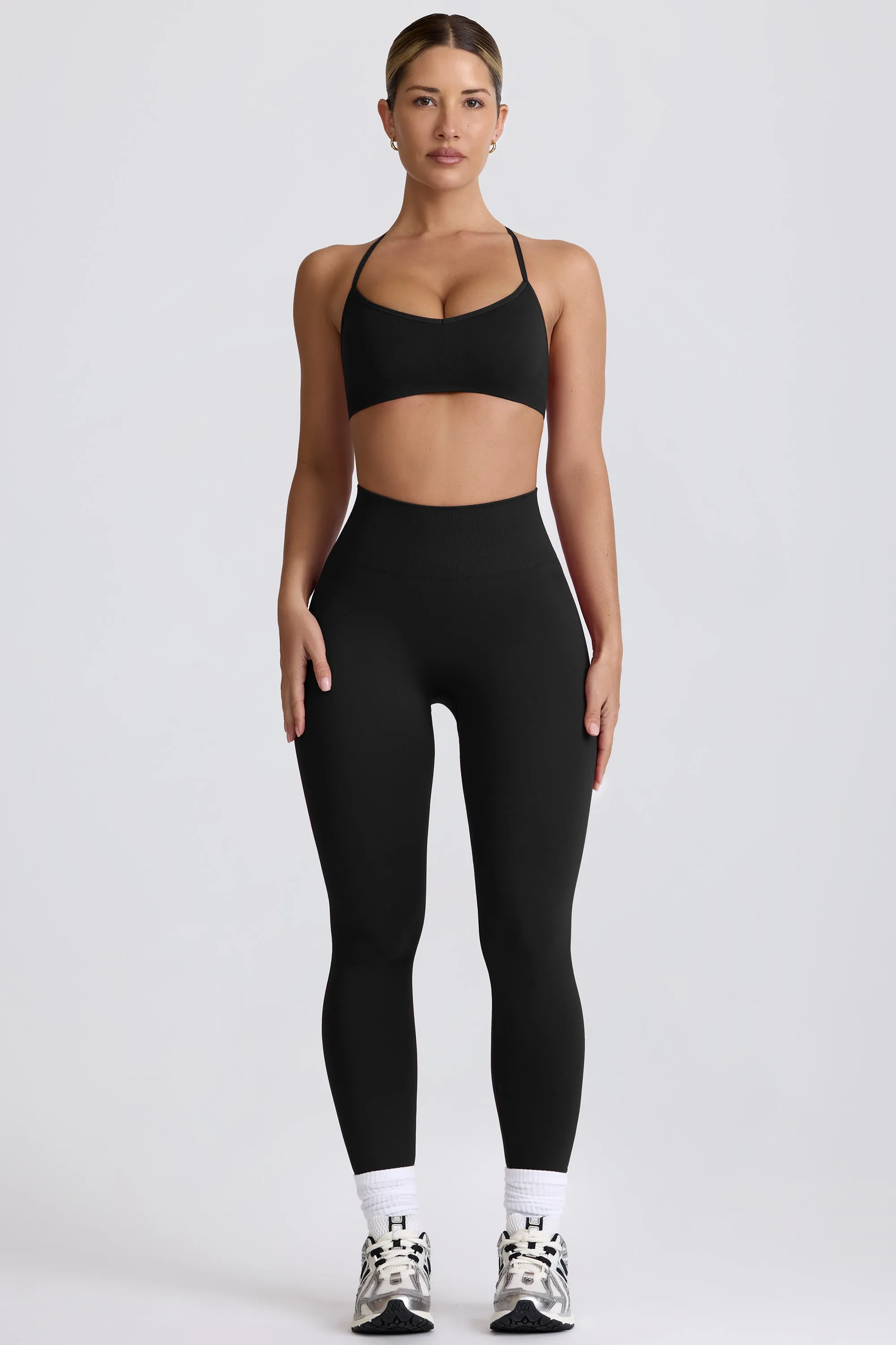 Petite Super Sculpt Seamless Leggings in Black