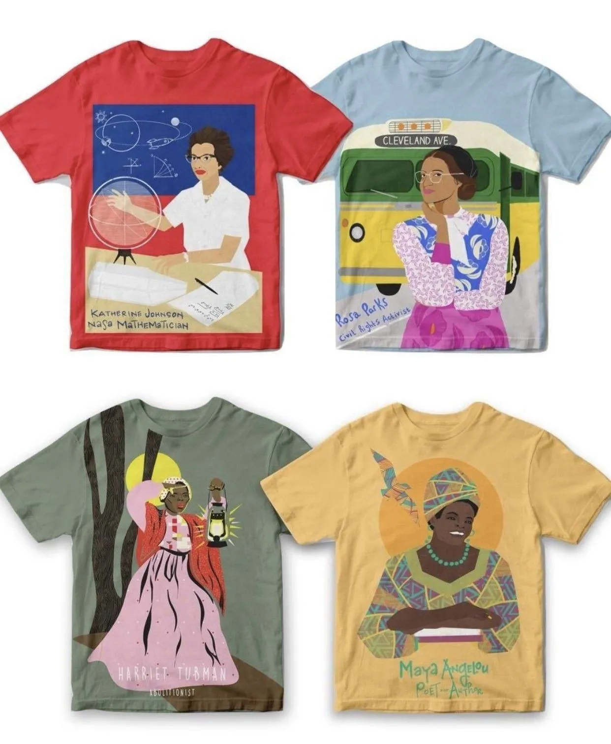 Piccolina™ Adult Harriet Tubman Short Sleeve Trailblazer Tee