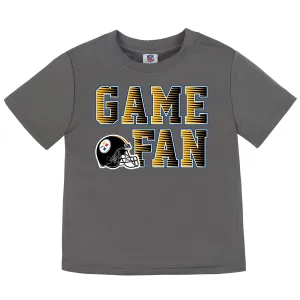 Pittsburgh Steelers Boys Short Sleeve Tee Shirt