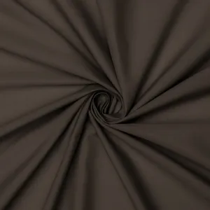 Plain Polycotton 115cm Chocolate Brown #20*