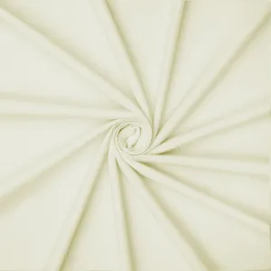Plain Polycotton 115CM Off White / Cream #3