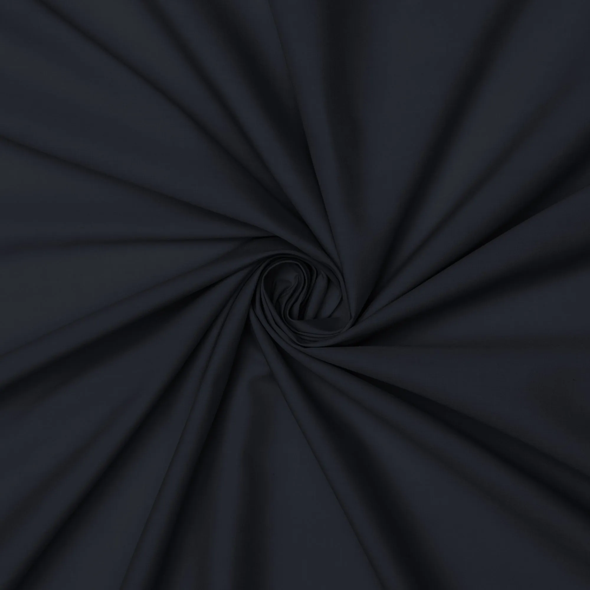 Plain Polycotton Black #1