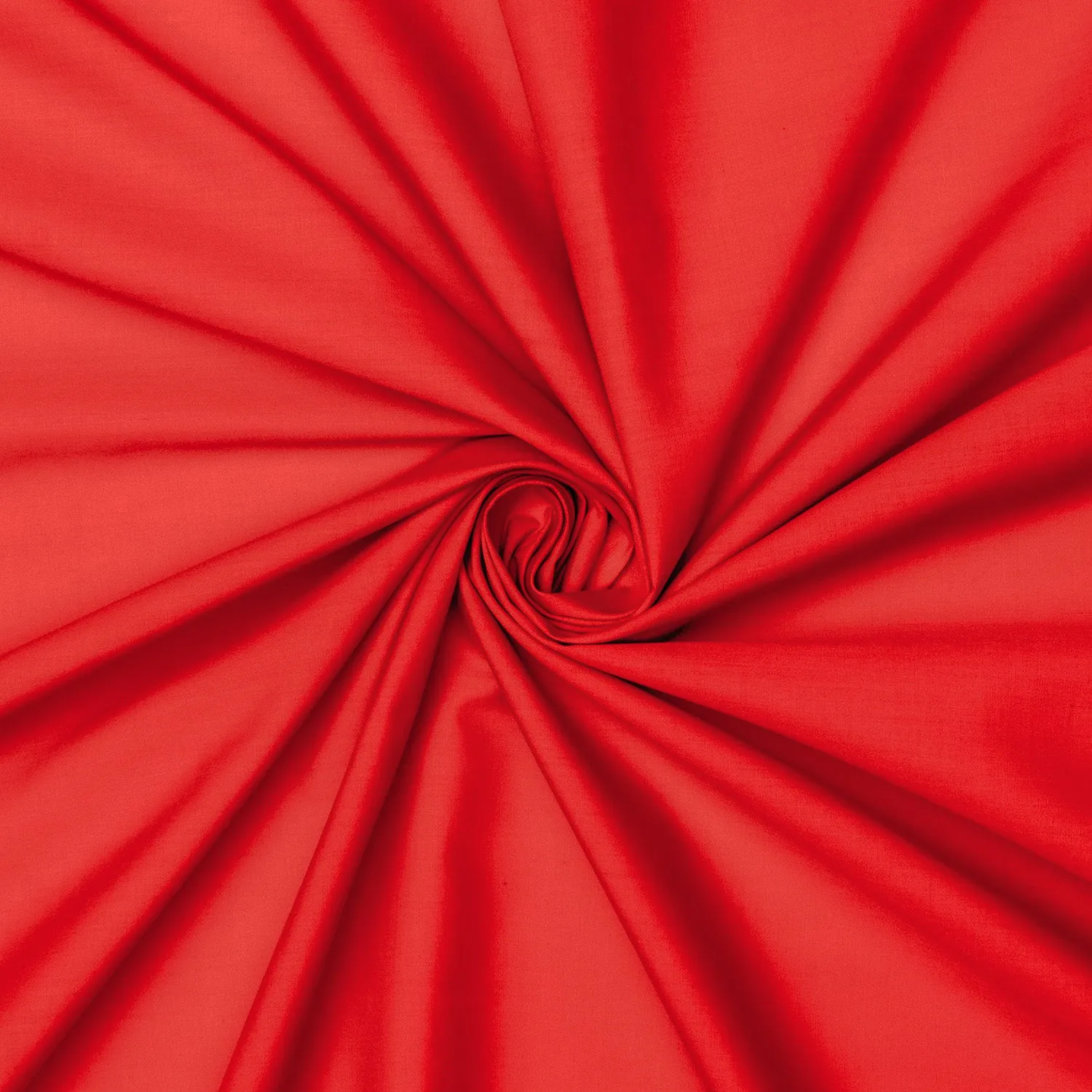 Plain Polycotton Red #6