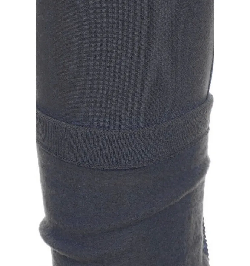 Plus Size Highwaisted fleece leggings