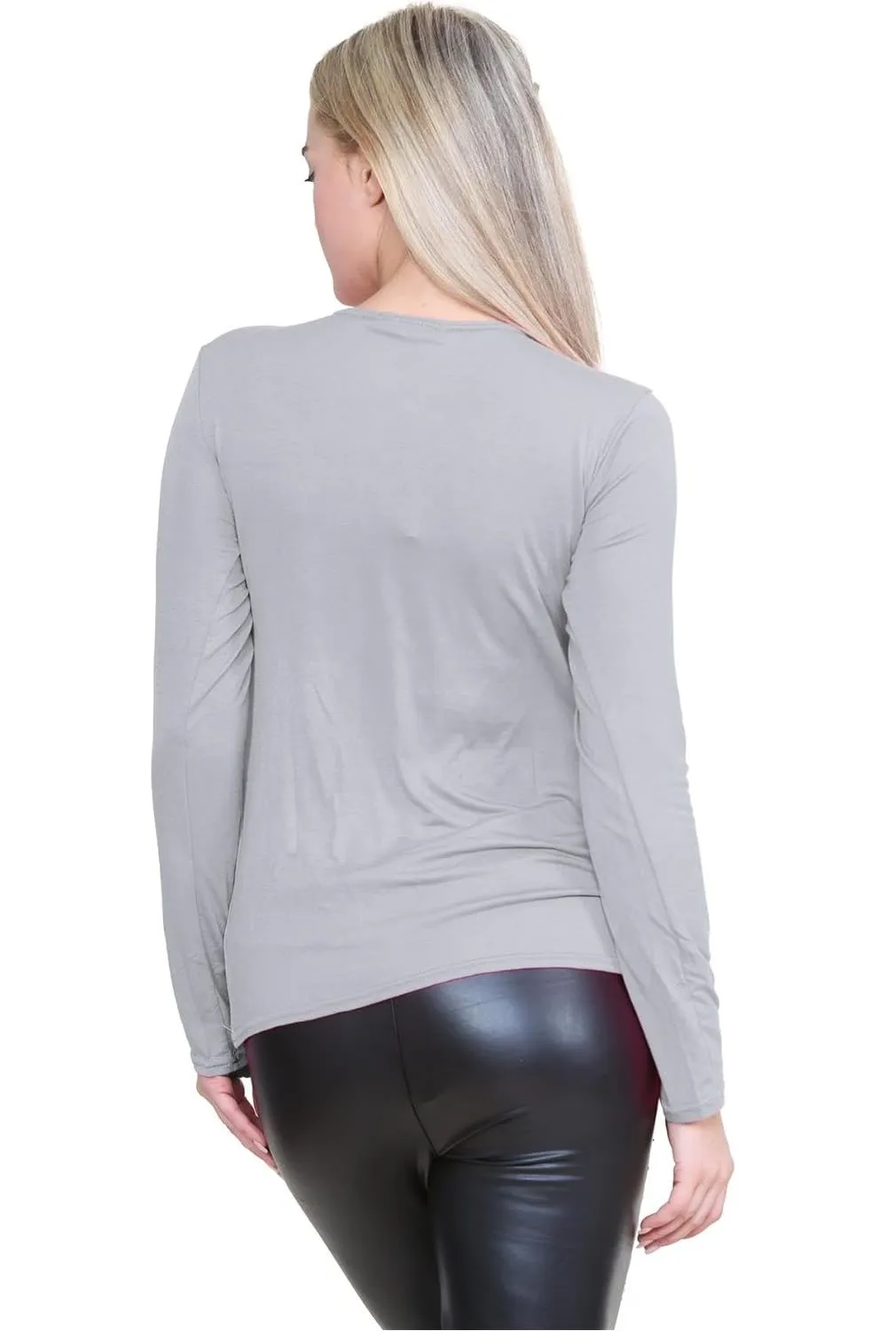 Plus Size Long Sleeve T-Shirt Top