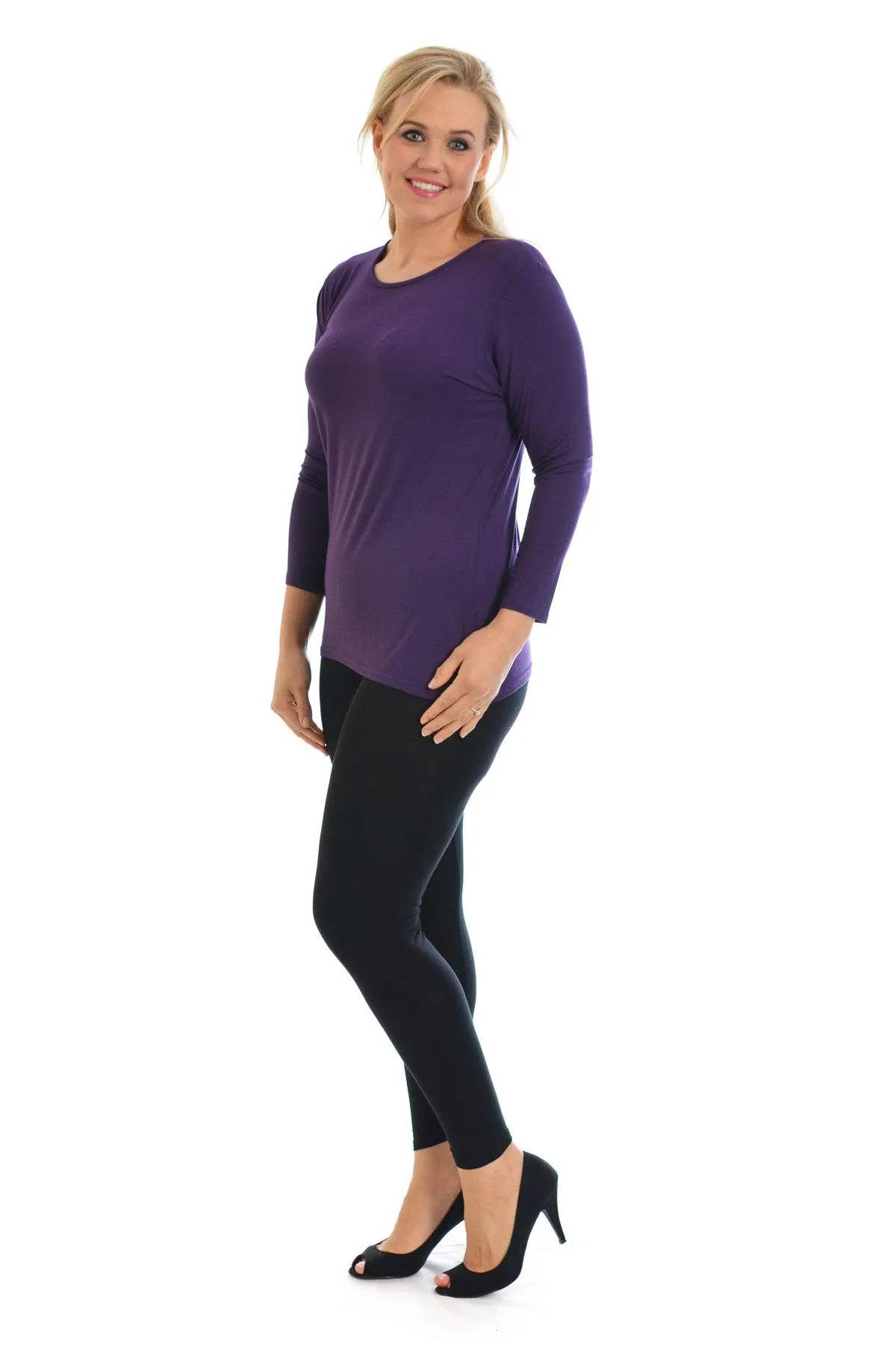 Plus Size Long Sleeve T-Shirt Top