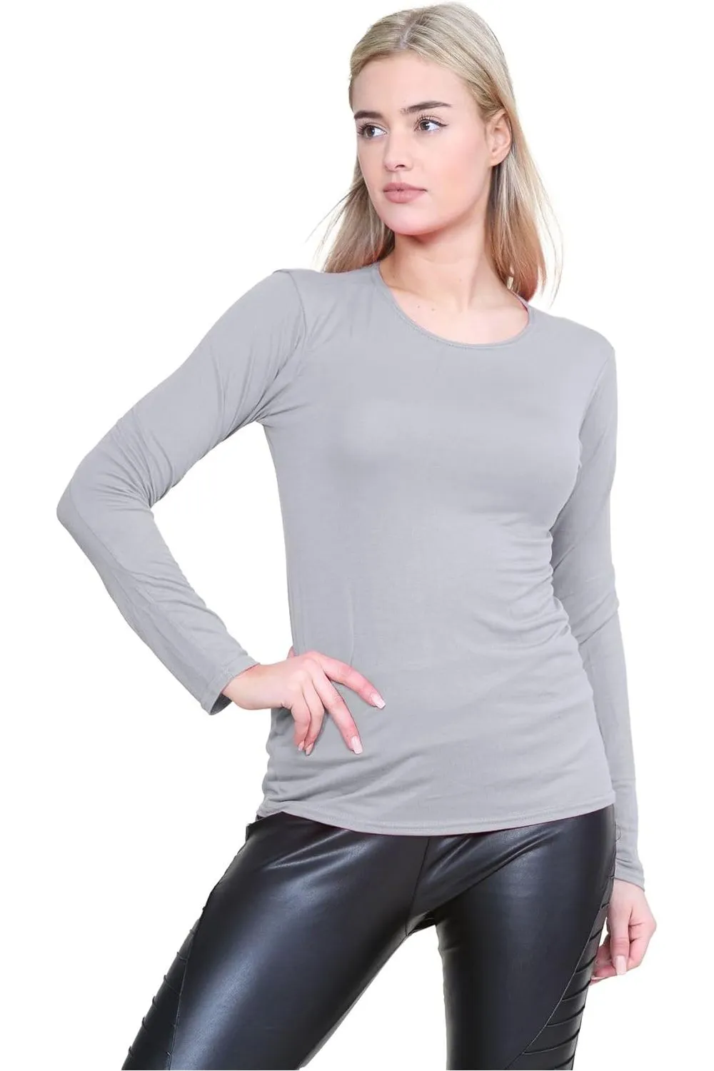 Plus Size Long Sleeve T-Shirt Top