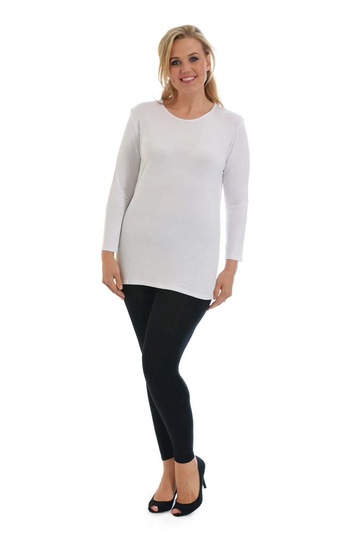 Plus Size Long Sleeve T-Shirt Top