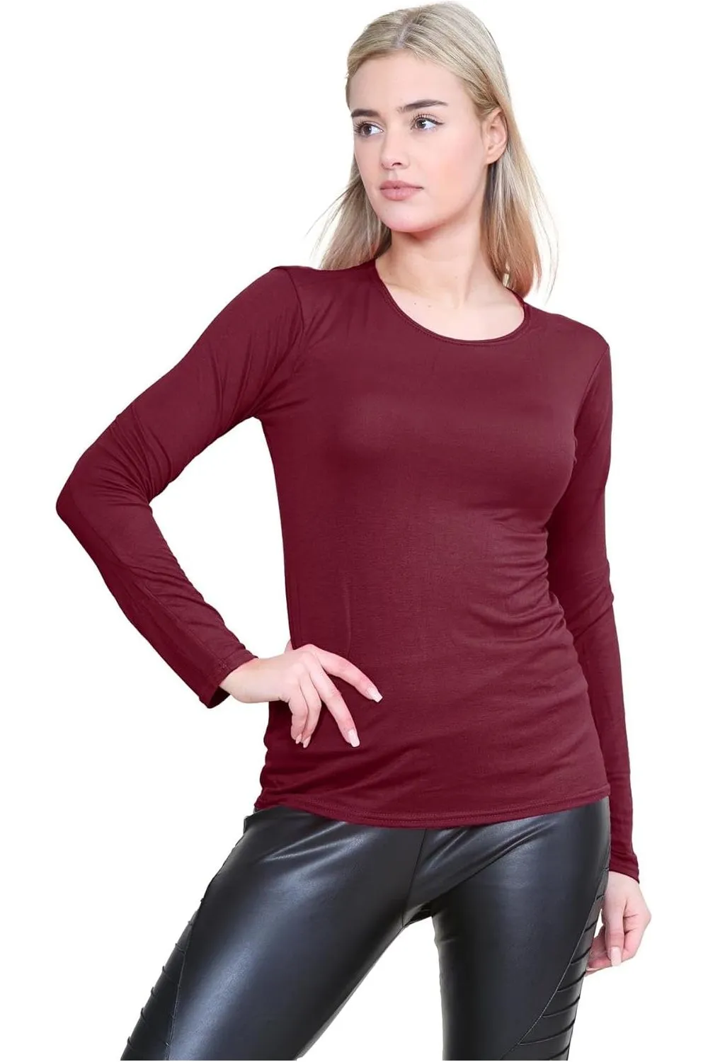 Plus Size Long Sleeve T-Shirt Top