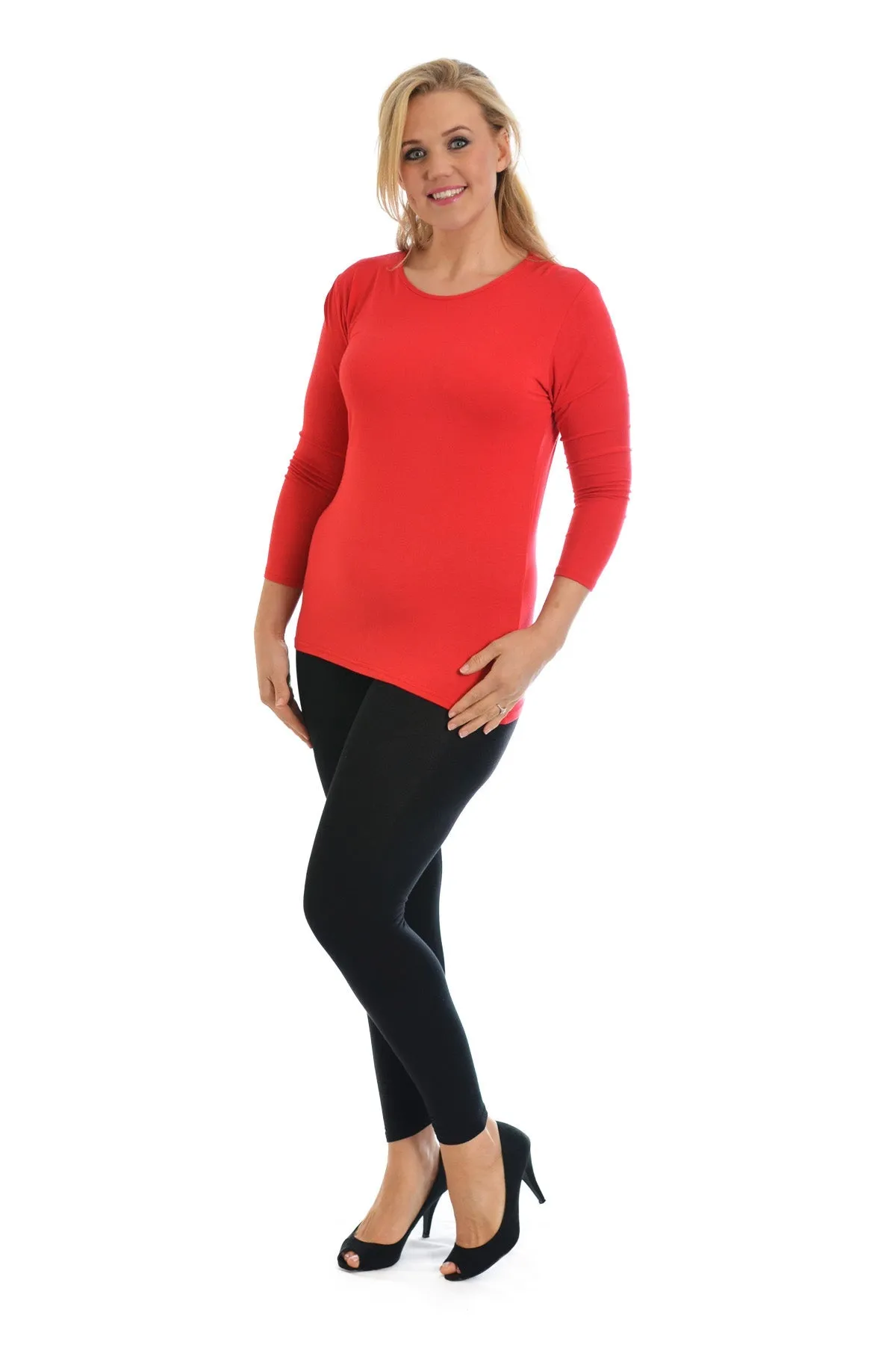 Plus Size Long Sleeve T-Shirt Top