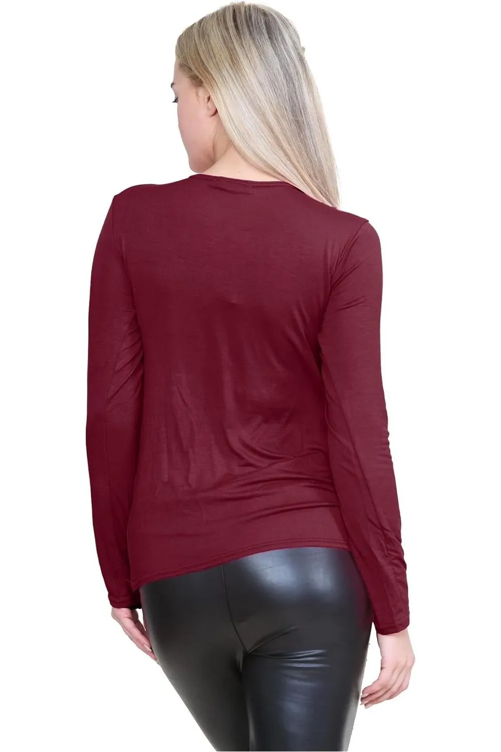 Plus Size Long Sleeve T-Shirt Top