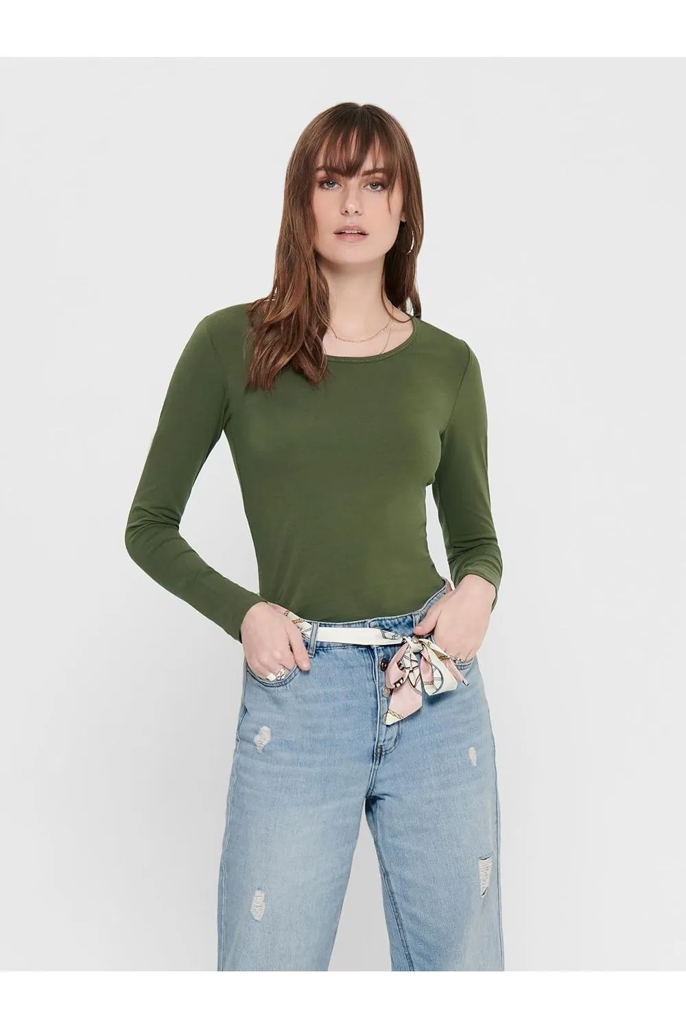 Plus Size Long Sleeve T-Shirt Top