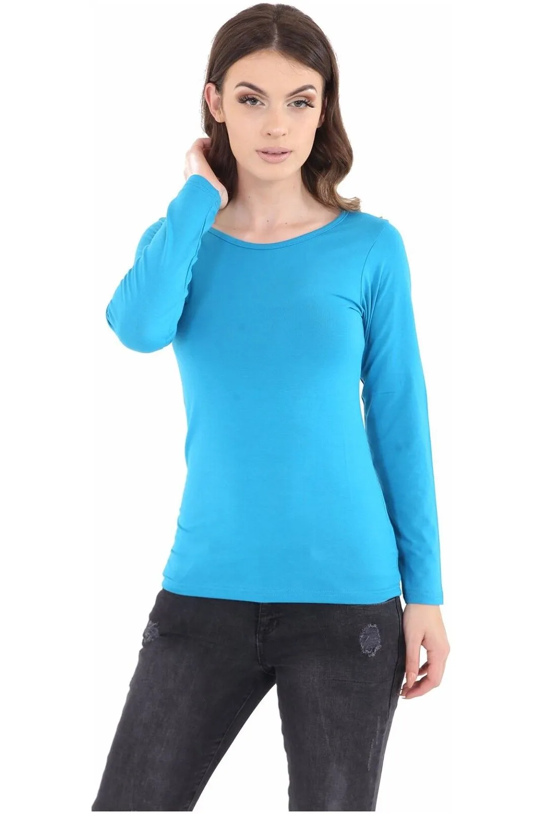 Plus Size Long Sleeve T-Shirt Top