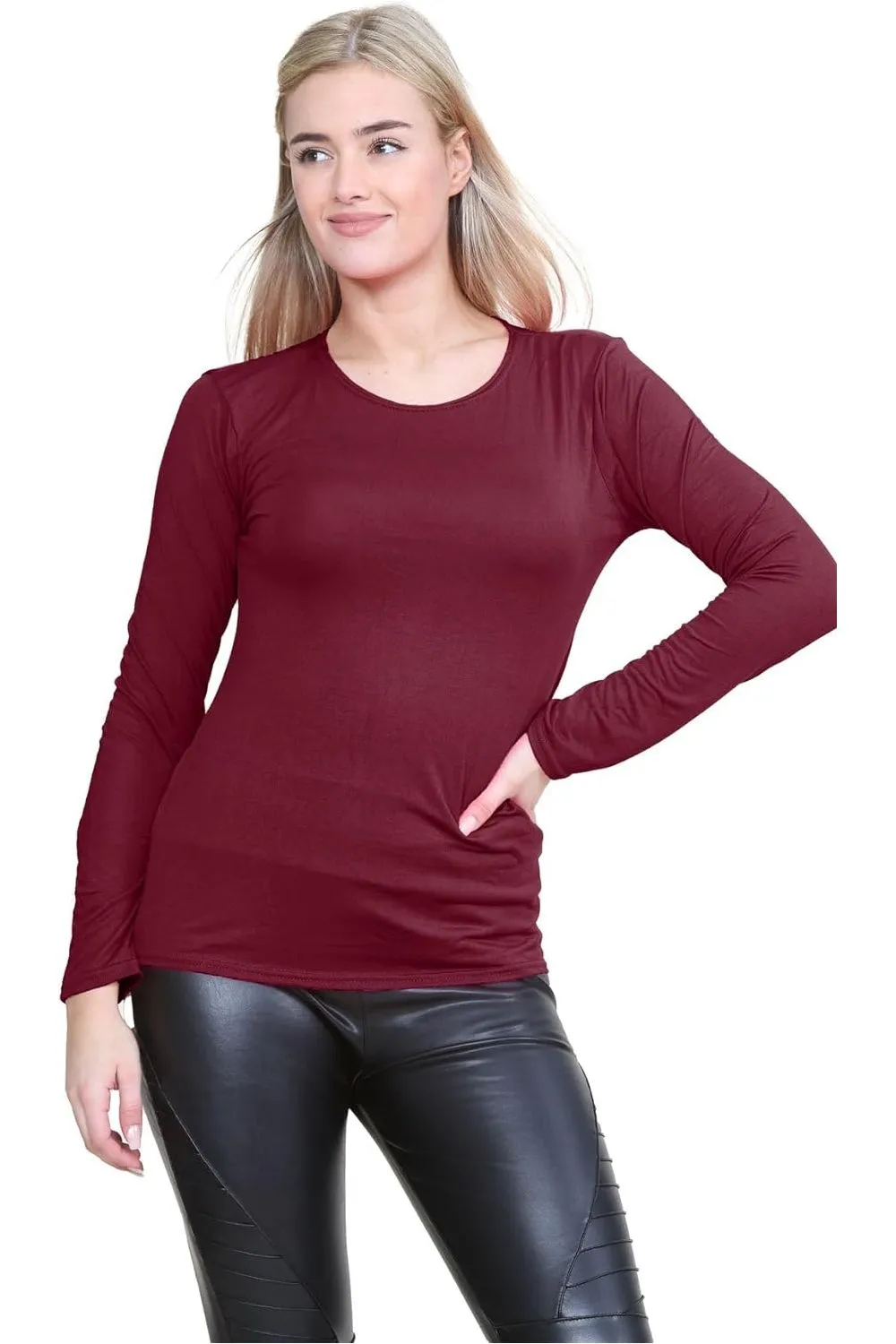 Plus Size Long Sleeve T-Shirt Top
