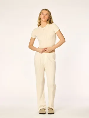 POINTELLE - Lounge Pants • Milk