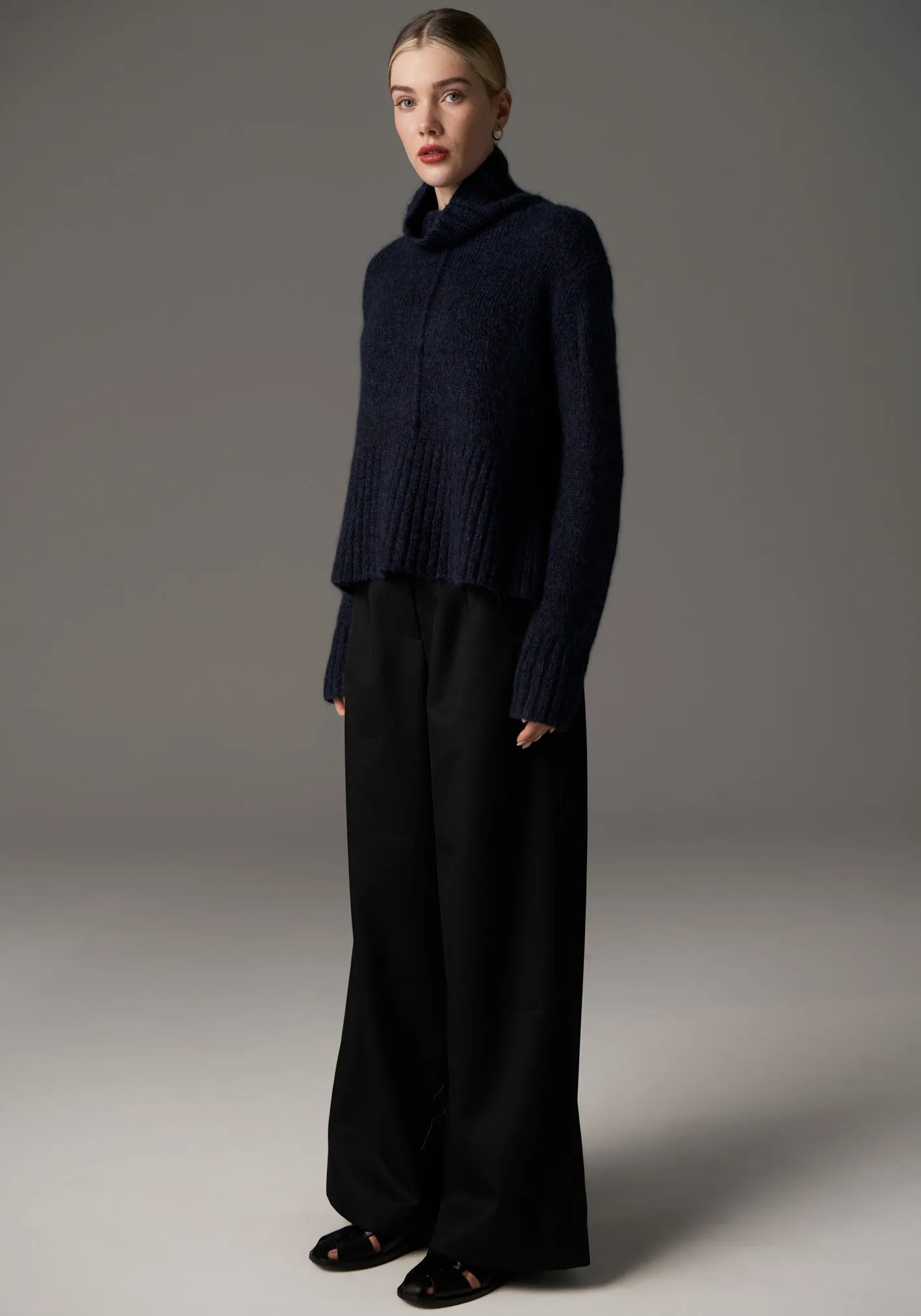 POL Grove High Neck Knit