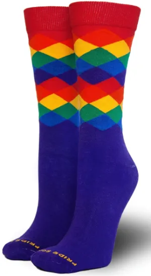 Pride - Argyle Magic Mens Crew