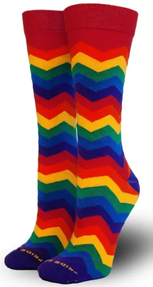 Pride - Zig Zag - Mens Crew
