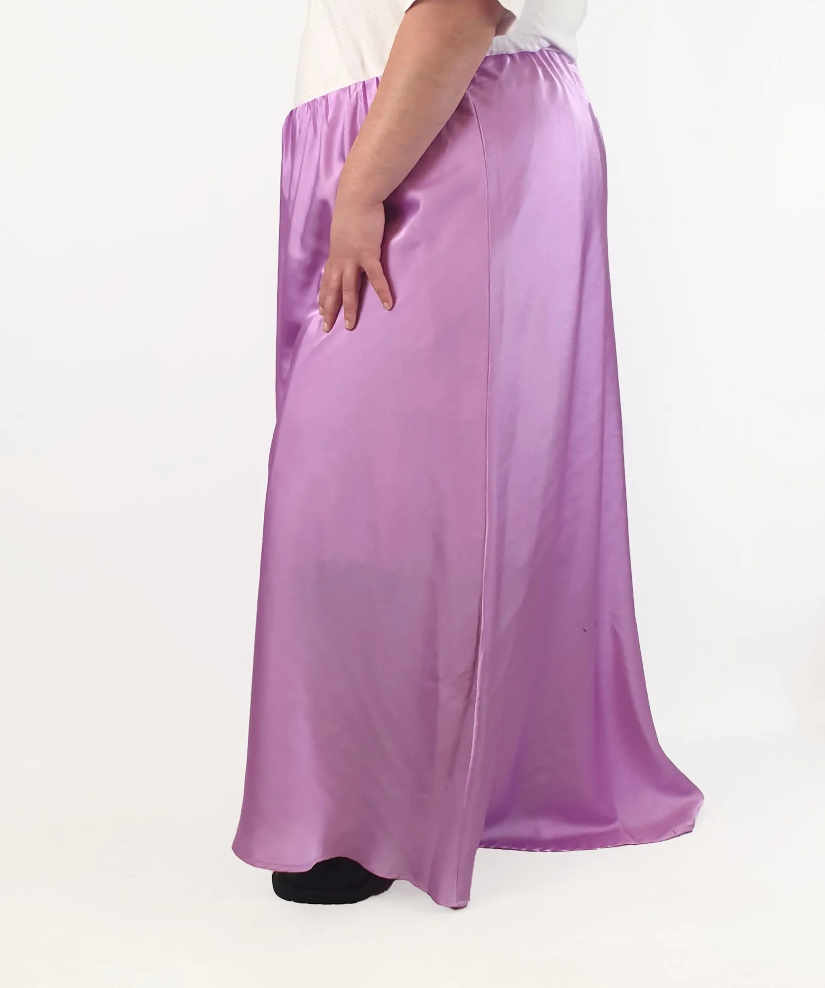 Proud Poppy purple silky feel skirt size 28