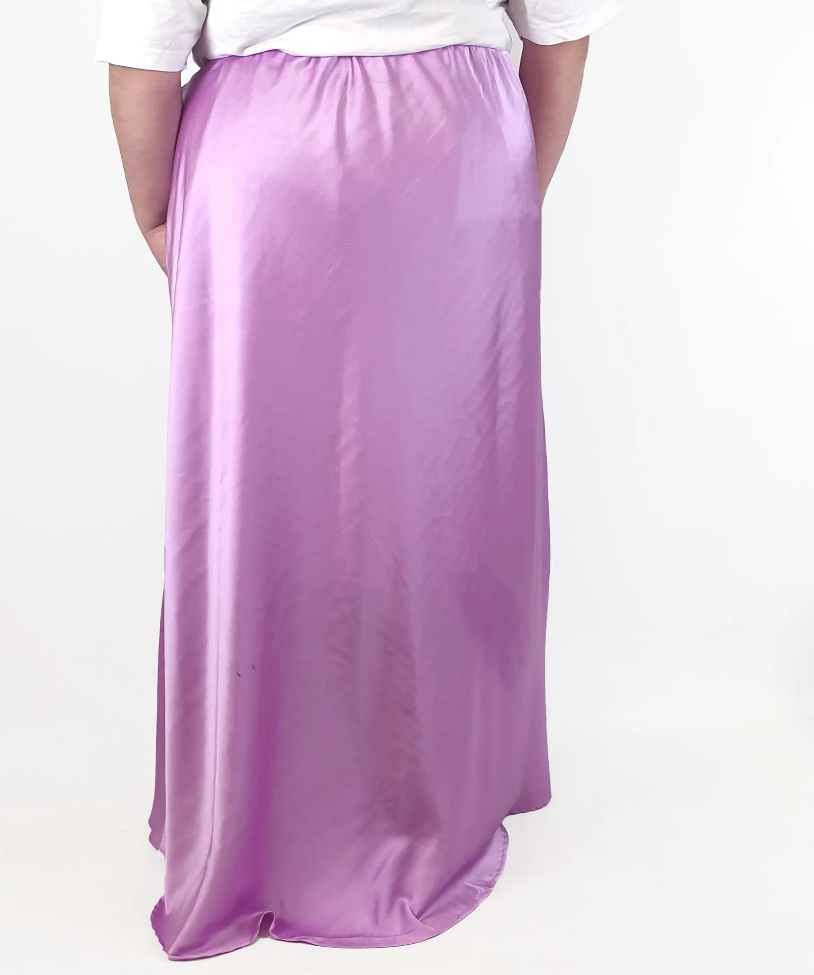 Proud Poppy purple silky feel skirt size 28
