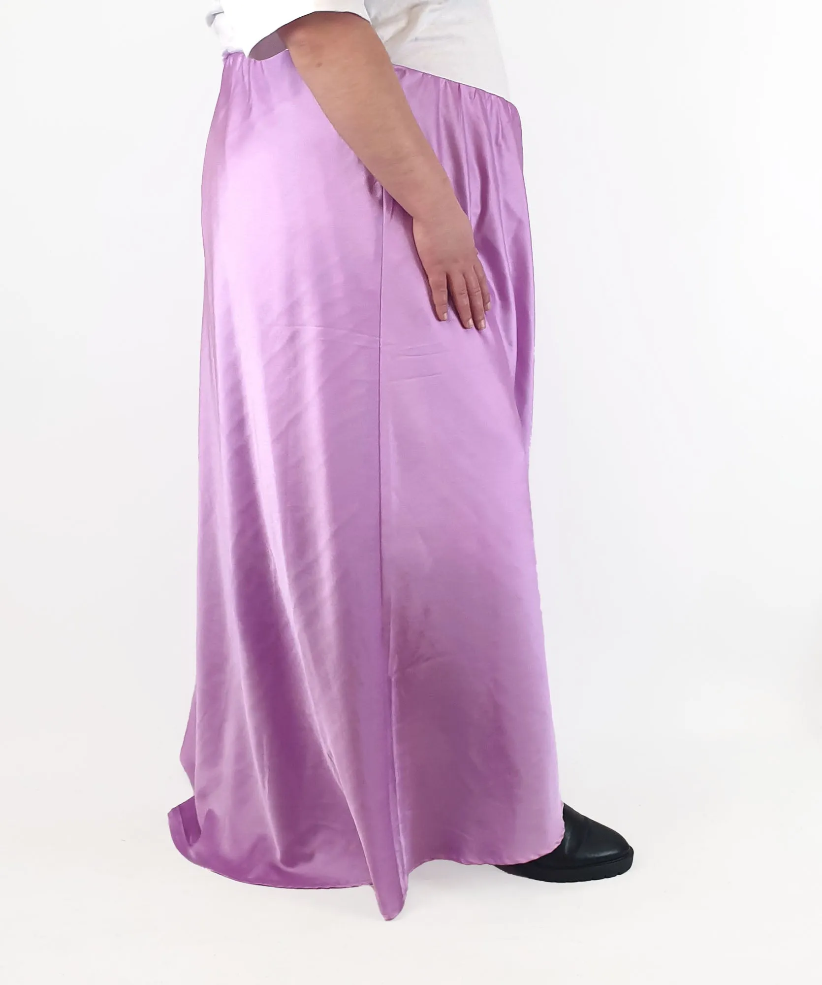 Proud Poppy purple silky feel skirt size 28