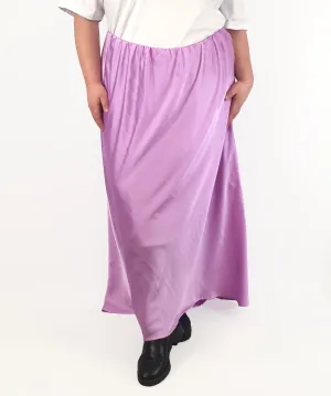 Proud Poppy purple silky feel skirt size 28