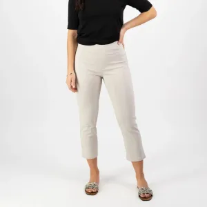 Pull On 7/8 Trousers - Pumice