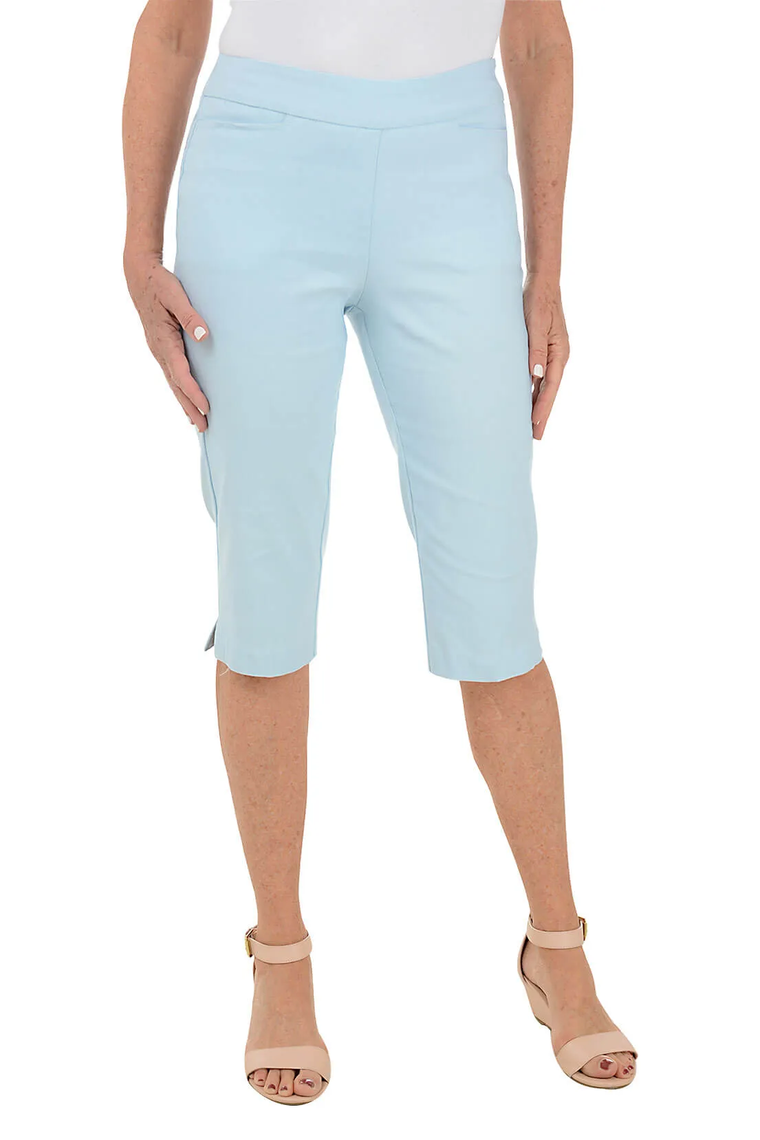 Pull-On Clamdigger Crop Pant