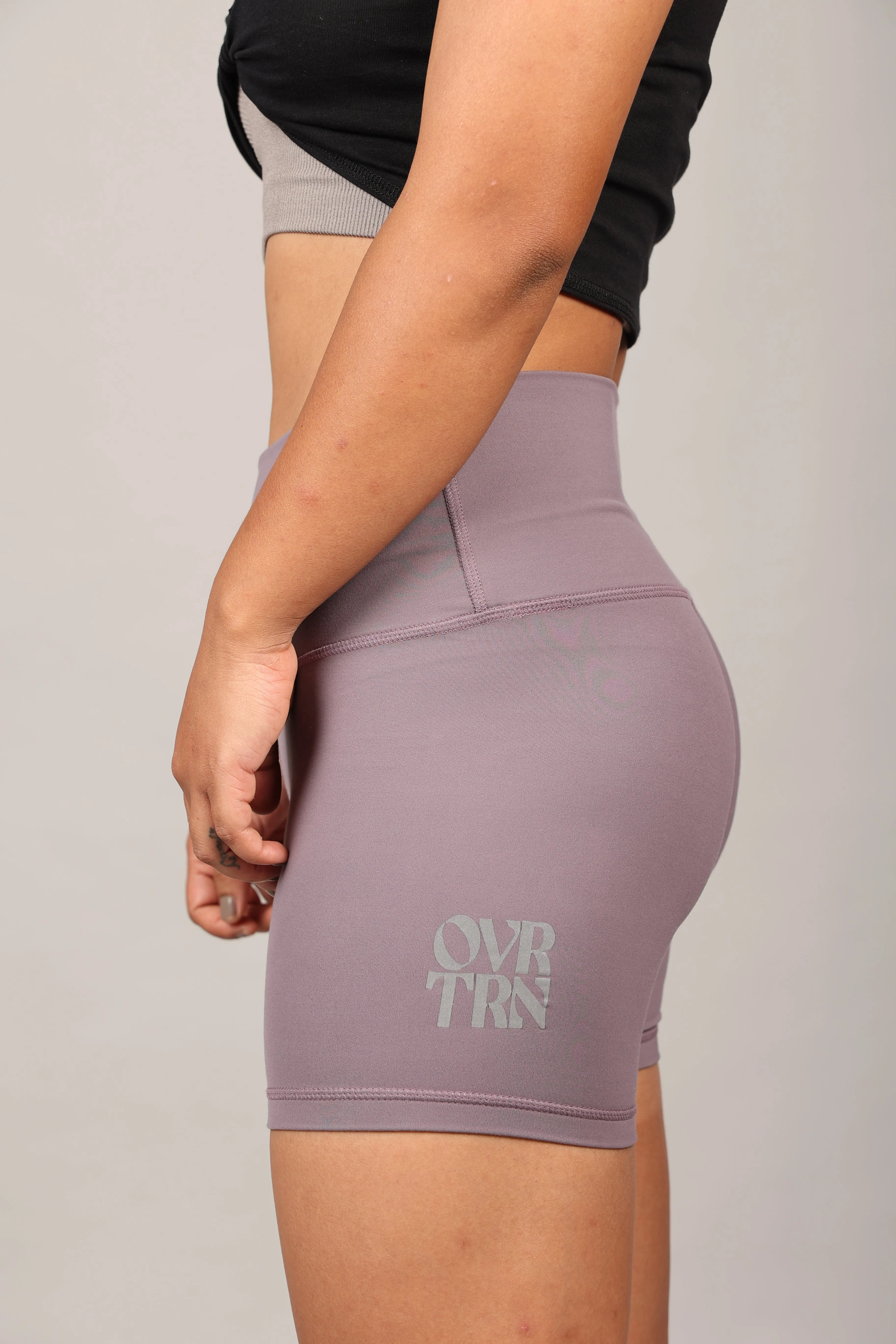Purple Grey Shorts