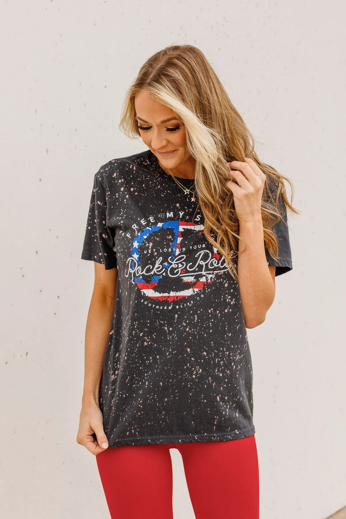 "Free My Soul" Graphic Tee- Black