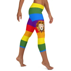 Rainbow Capri Leggings (short)