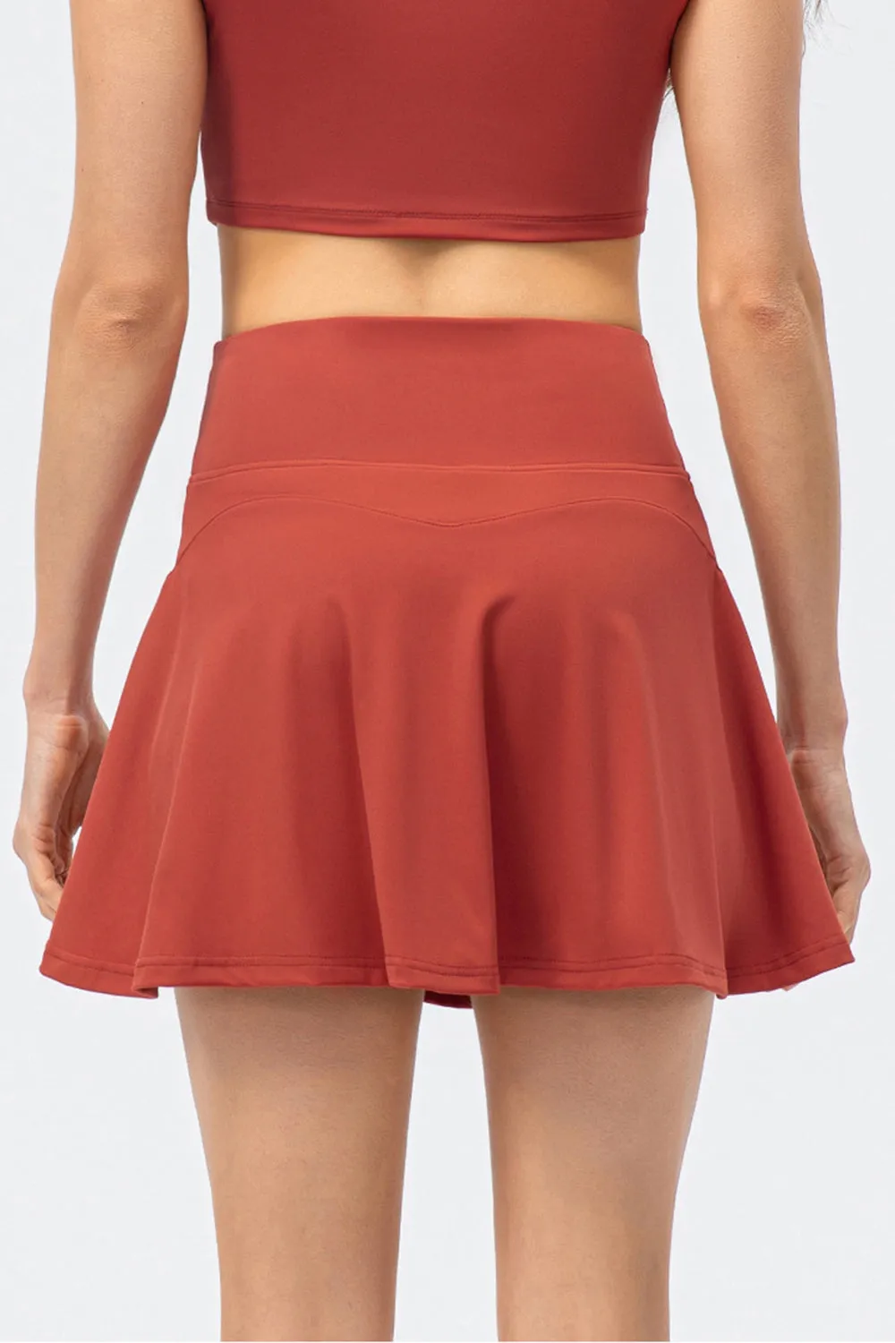 Rayne High Waist Wide Waistband Active Skirt