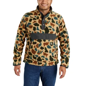 Relaxed Fit Fleece Pullover