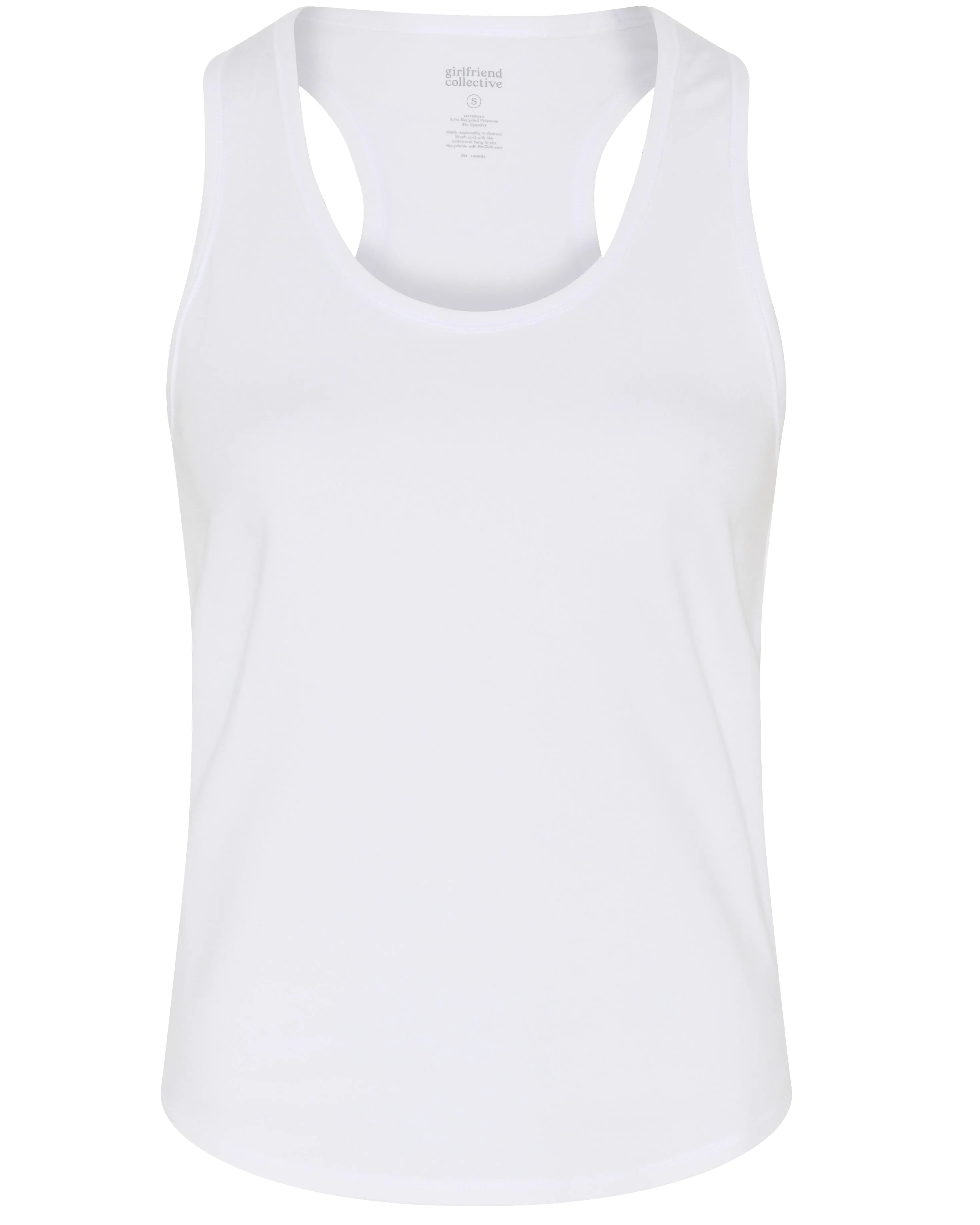 Reset Relaxed Tank Top, Ivory