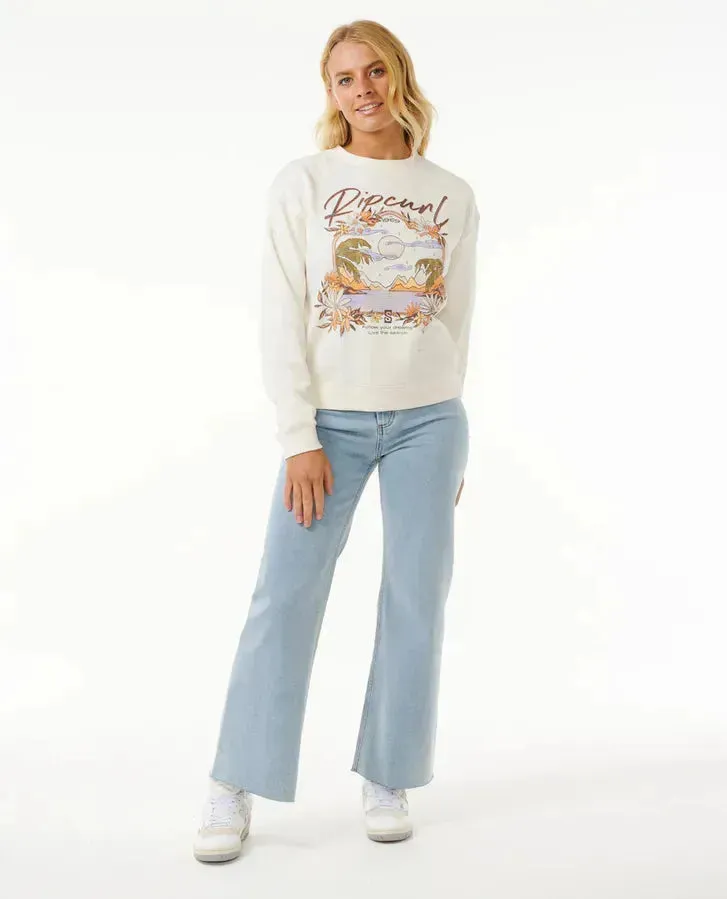Ripcurl Women's Cosmic Sky Relaxed Crew