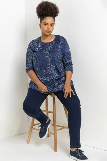 Roman Curve Stretch Plain Jegging