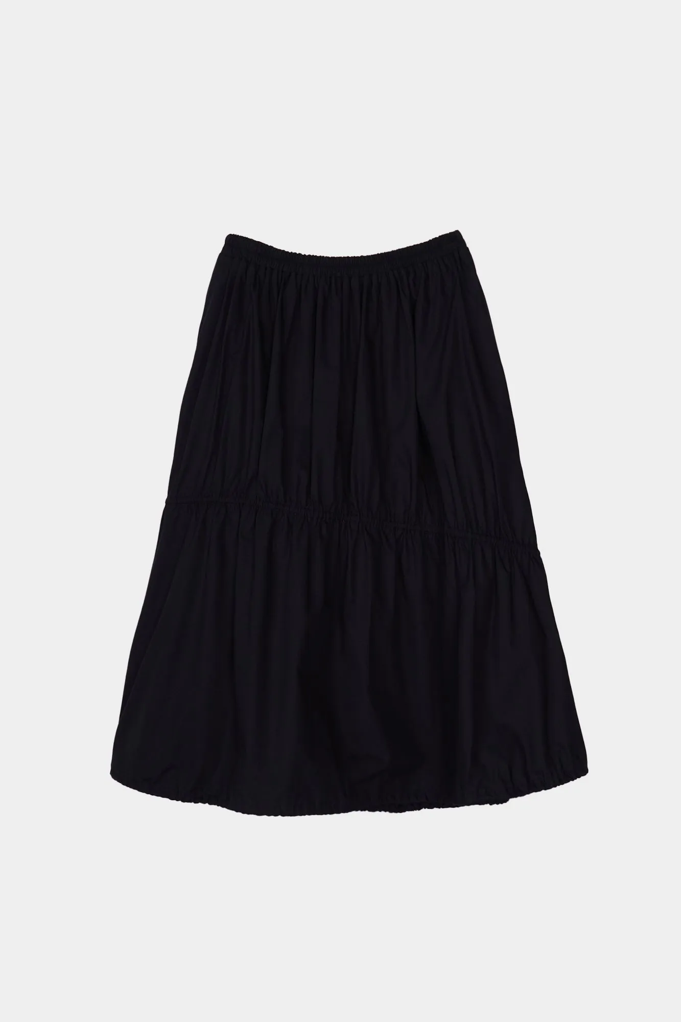 Ruched Front Skirt